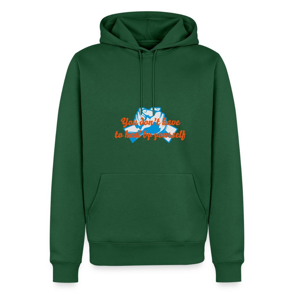 You don't have to heal ... - Men Hoodie - flesgroen