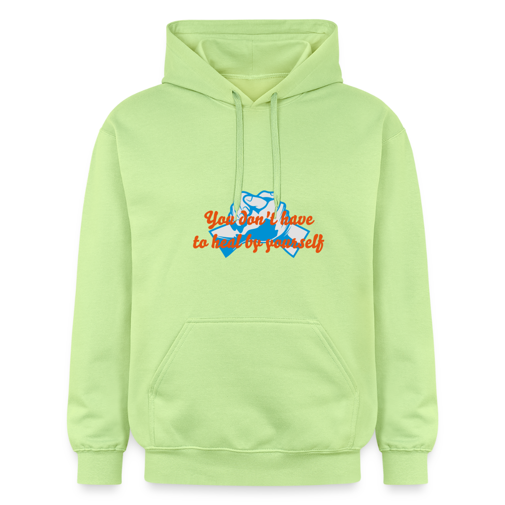You don't have to heal ... - Unisex Hoodie - pistache