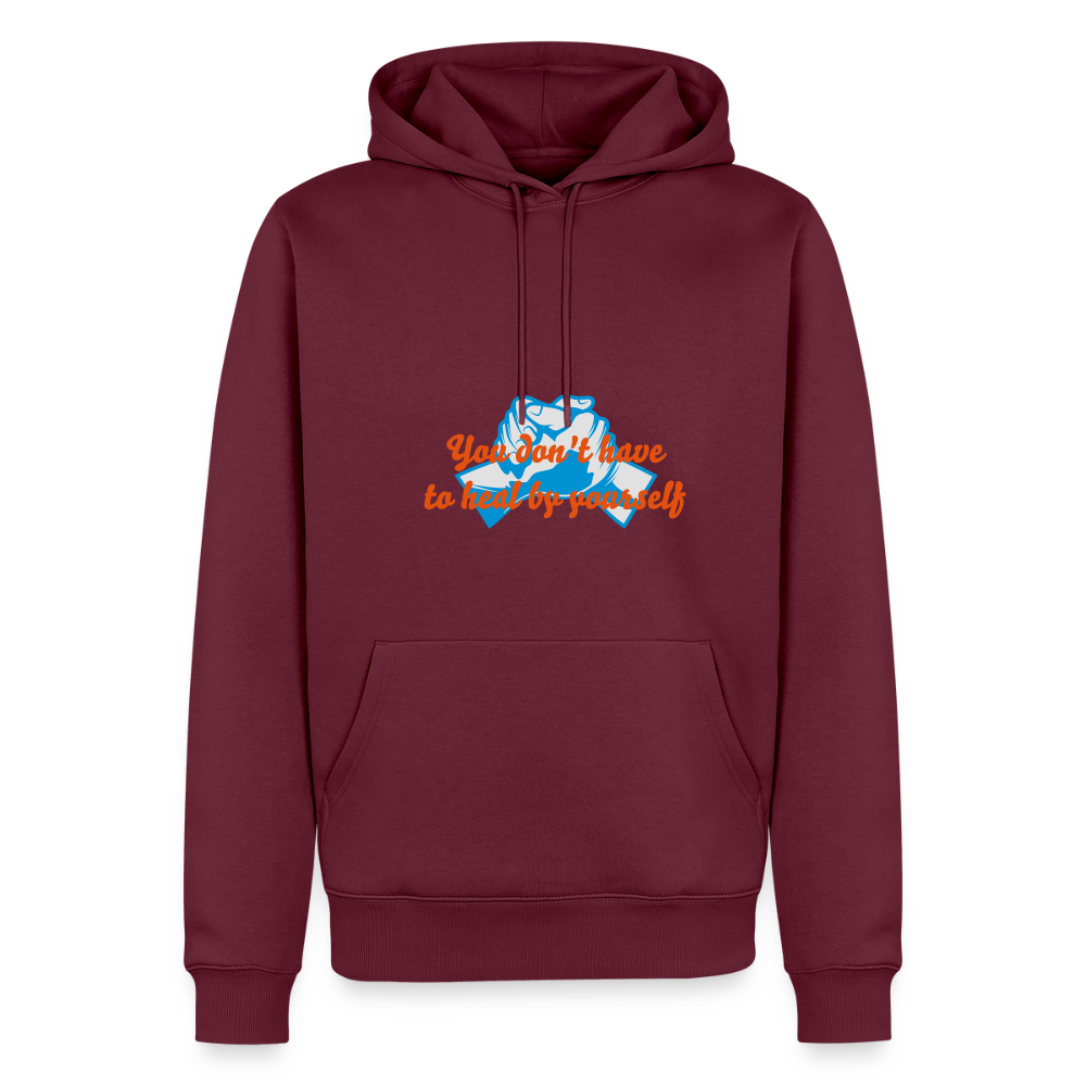 You don't have to heal ... - Men Hoodie - bourgondisch