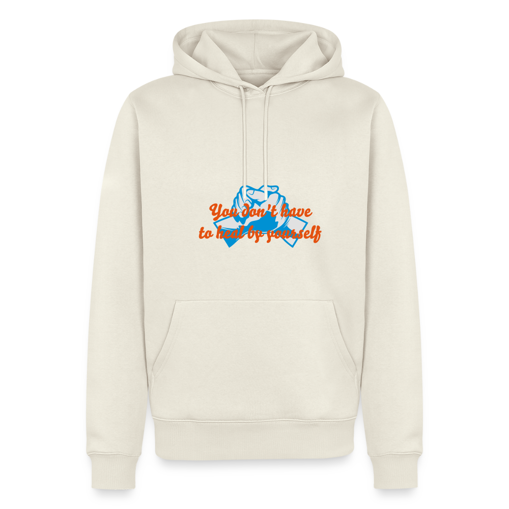 You don't have to heal ... - Men Hoodie - natuurwit