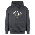 It's OK not to be OK! - Unisex Hoodie - donkergrijs gemêleerd