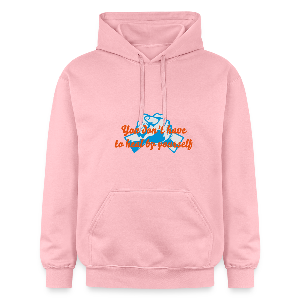 You don't have to heal ... - Unisex Hoodie - light roze
