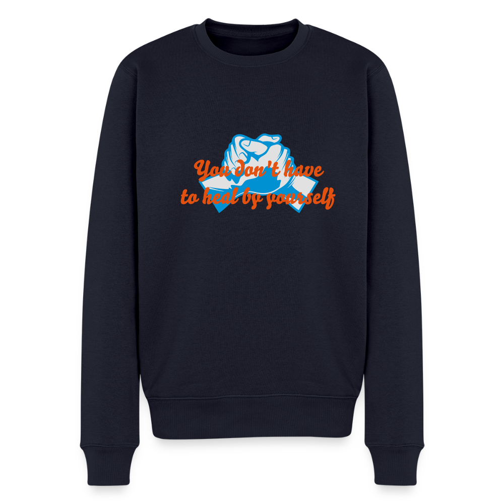 You don't have to heal ... - Men Sweater - navy